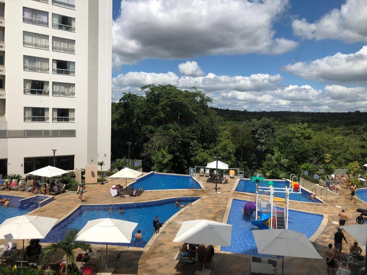 Park Veredas Do Rio Quente Flat 518 - Com Acesso Ao Rio Exterior foto