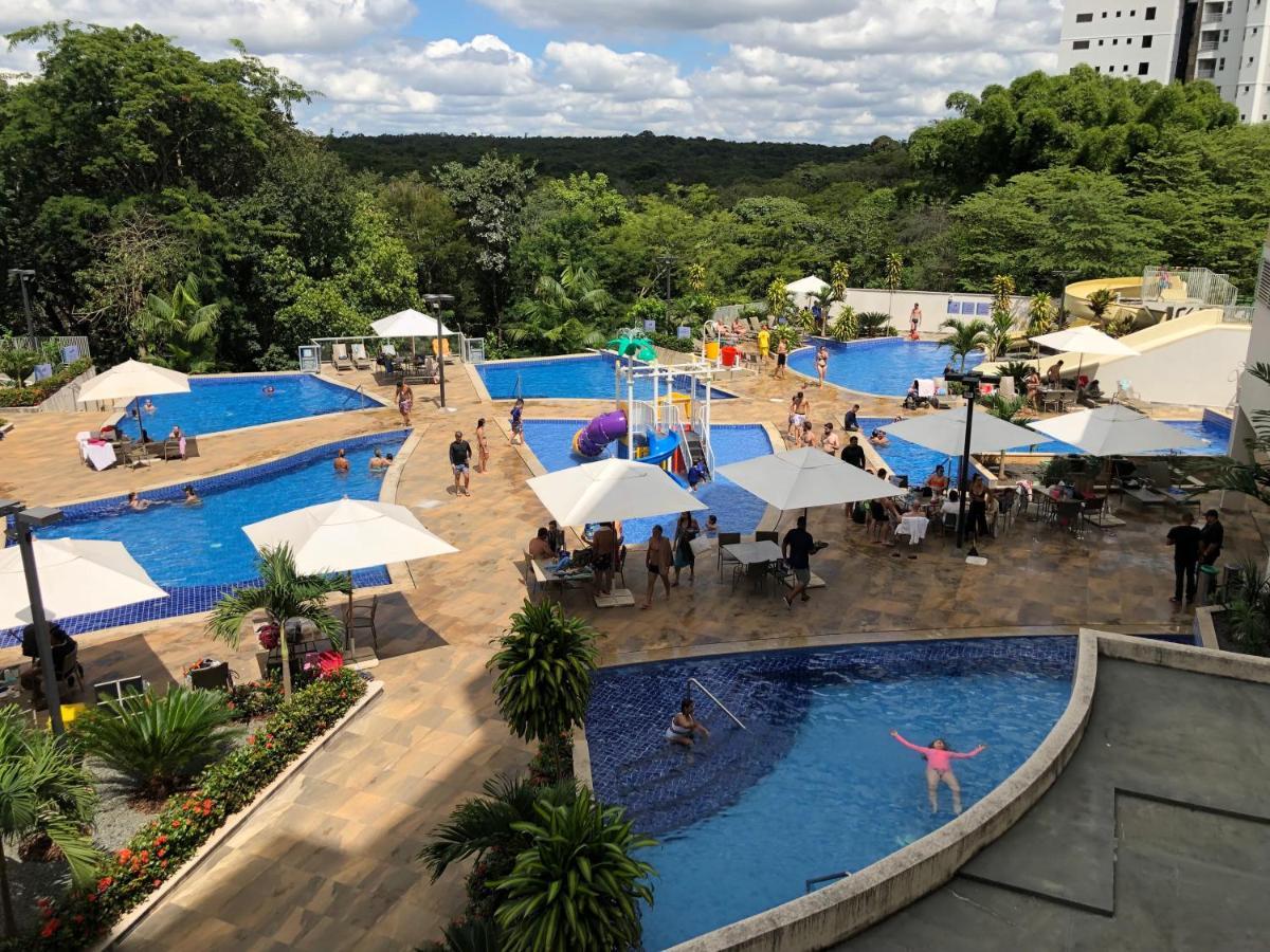 Park Veredas Do Rio Quente Flat 518 - Com Acesso Ao Rio Exterior foto