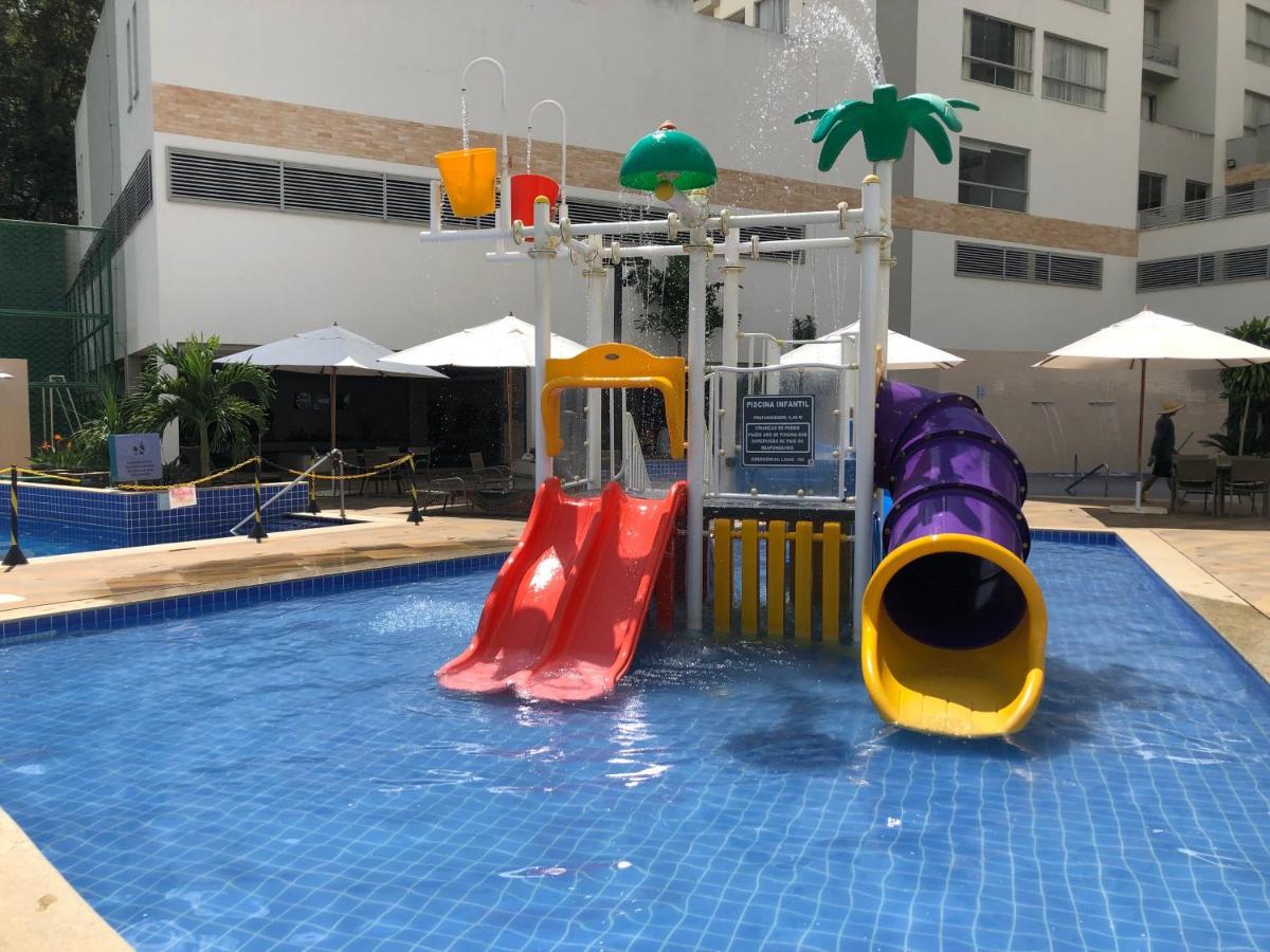 Park Veredas Do Rio Quente Flat 518 - Com Acesso Ao Rio Exterior foto